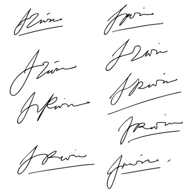 Birinci harf İmza Fikirleri