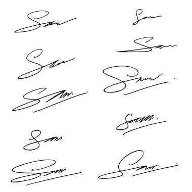 S Harfi İmza Fikirleri