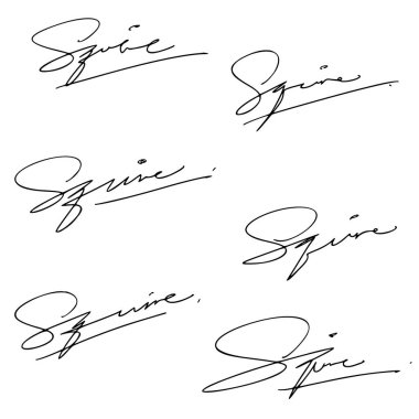 S Harfi İmza Fikirleri