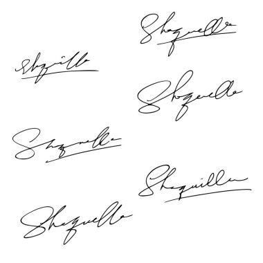 S Harfi İmza Fikirleri