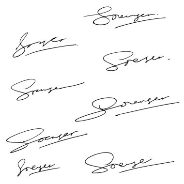 S Harfi İmza Fikirleri