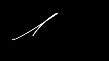 Ülkenin adı Andorra 'nın el yazısıdır. Video kare kare canlandırılmıştır. Video materyali veya hareket grafikleri olarak kullanılabilir.