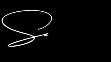 Somali 'nin el yazısıyla yazılmış ismi. Video kare kare ve Şeffaf arkaplan, alfa kanalı tarafından canlandırılmıştır. Video materyali veya hareket grafikleri olarak kullanılabilir.