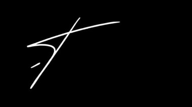 Finlandiya 'nın adı el yazısıdır. Video kare kare canlandırılmıştır. Video materyali veya hareket grafikleri olarak kullanılabilir.
