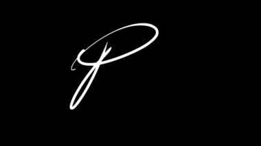 Rio de Janeiro şehrinin adını yazmanın animasyonu. Video materyali olarak kullanılabilir.