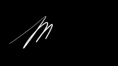 Milan şehrinin el yazısıyla yazılmış ismi. Video kare kare ve Şeffaf arkaplan, alfa kanalı tarafından canlandırılmıştır. Video materyali veya hareket grafikleri olarak kullanılabilir.