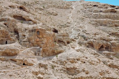 Eski şehrin kalıntıları, Jordan.