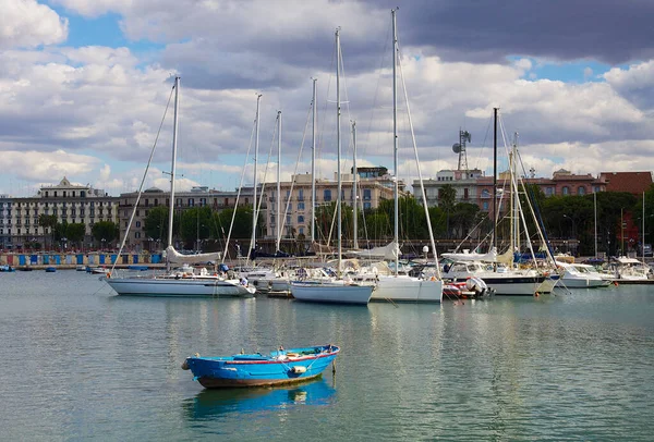 stock image yachts in a port, Italy