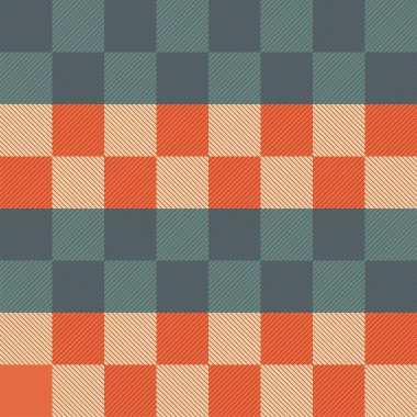 Kareli kumaş deseni flanel, tartan, ambalaj, elbise, etek, battaniye, atkı, klasik stil vektör tasarımı