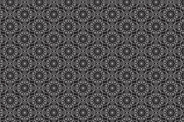 Chevron Motif Géométrique Sans Couture Vague Abstraite Motif Abstrait Avec — Image vectorielle