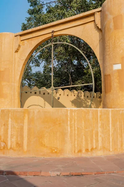 Antico Strumento Misura Realizzato Durante Periodo Moghul Rajasthan Chiamato Anche — Foto Stock