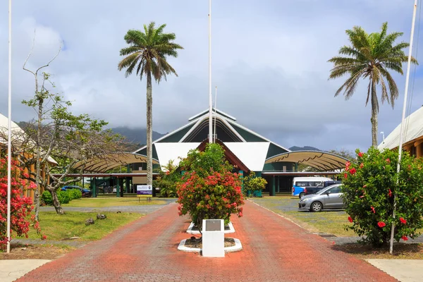 Auditorio Nacional Las Islas Cook Avarua Rarotonga Islas Cook Octubre — Foto de Stock