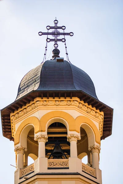 stock image Architectural details of cathedral. View of church in Alba Iulia, Romania, 2021.