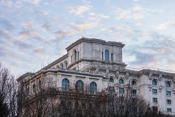 Detail Palace Parliament Bucharest Romania — Foto de Stock