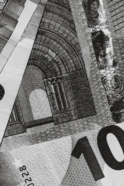 화폐인 지폐의 화폐의 고립된 — 스톡 사진