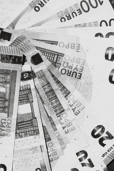 Κλείσιμο Τραπεζογραμματίων Ευρώ Ιστορικό Απομονωμένων Τραπεζογραμματίων Ευρώ — Φωτογραφία Αρχείου