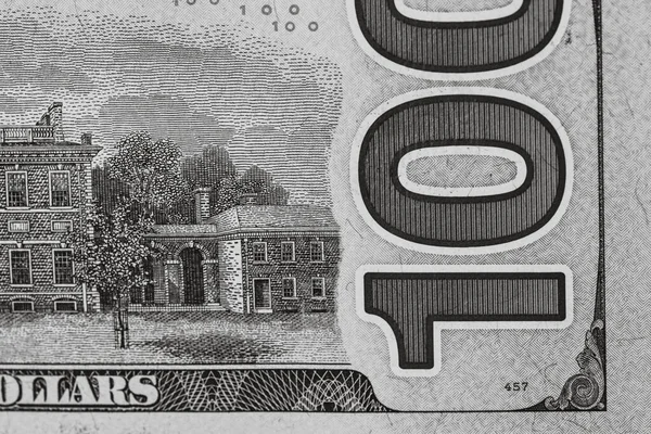 Банкноты Доллары Сша Концепция Инфляции Экономики Сша — стоковое фото