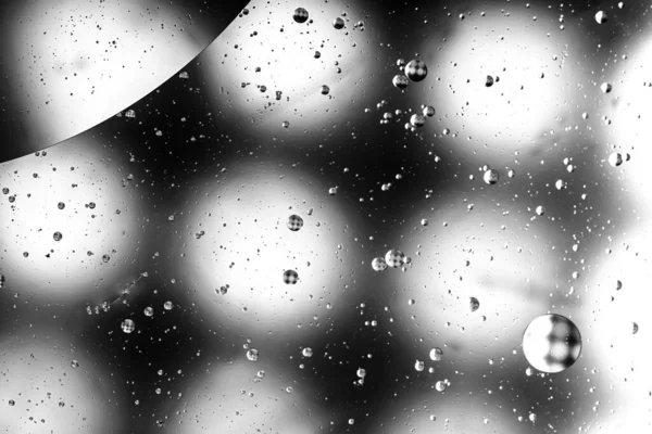 Абстрактный Красочный Фон Капельками Масла Волнами Поверхности Воды Абстрактная Базовая — стоковое фото
