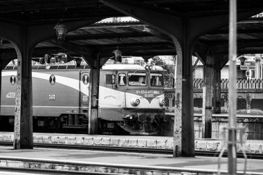 Bükreş Kuzey Tren İstasyonu (Gara de Nord Bükreş) Romanya, 2023