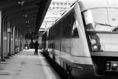 Bükreş Kuzey Tren İstasyonu (Gara de Nord Bükreş) Romanya, 2023