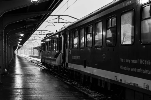 Station Boekarest Noord Gara Nord Boekarest Roemenië 2023 — Stockfoto