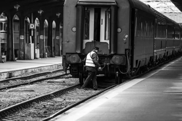 Stazione Ferroviaria Bucarest Nord Gara Nord Bucarest Romania 2023 — Foto Stock