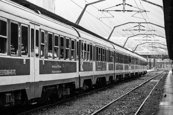 부쿠레슈티 철도역 Gara Nord Bucharest 루마니아 2023 — 스톡 사진