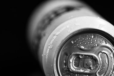 Stella Artois bira kutusu. Bükreş, Romanya, 2023