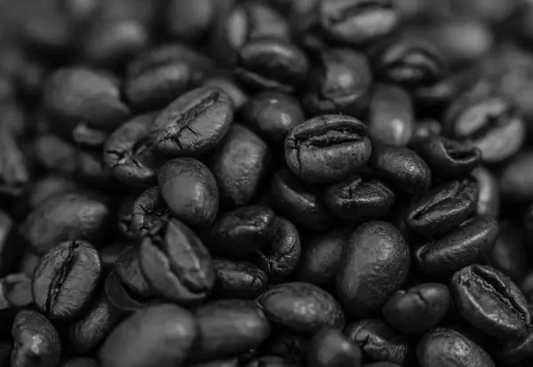 Czarny Kubek Kawy Koncepcja Kawy Śniadanie — Zdjęcie stockowe
