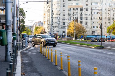 Bükreş, Romanya, 2022 'de trafik sıkışıklığı, trafik yoğunluğu