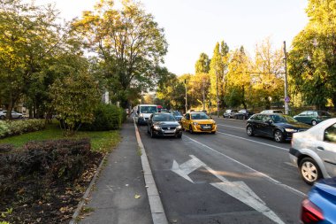 Bükreş, Romanya, 2022 'de trafik sıkışıklığı, trafik yoğunluğu