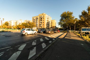 Bükreş, Romanya, 2022 'de trafik sıkışıklığı, trafik yoğunluğu