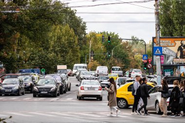 Bükreş, Romanya, 2022 'de trafik sıkışıklığı, trafik yoğunluğu