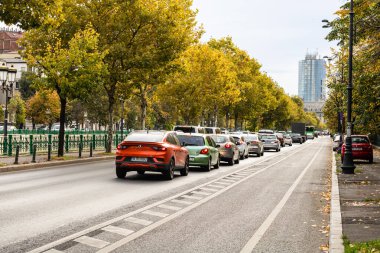 Bükreş, Romanya, 2022 'de trafik sıkışıklığı, trafik yoğunluğu