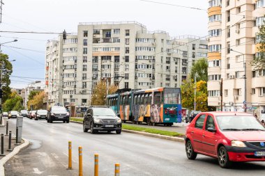 Bükreş, Romanya, 2022 'de trafik sıkışıklığı, trafik yoğunluğu