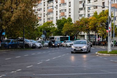 Bükreş, Romanya, 2022 'de trafik sıkışıklığı, trafik yoğunluğu