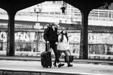 Bükreş Kuzey Tren İstasyonu (Gara de Nord Bükreş) Romanya, 2022