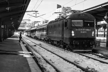 Bükreş Kuzey Tren İstasyonu (Gara de Nord Bükreş) Romanya, 2022