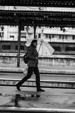 Bükreş Kuzey Tren İstasyonu (Gara de Nord Bükreş) Romanya, 2022