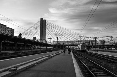 Bükreş Kuzey Tren İstasyonu (Gara de Nord Bükreş) Romanya, 2022