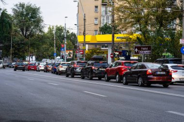 Bükreş, Romanya, 2022 'de trafik sıkışıklığı, trafik yoğunluğu