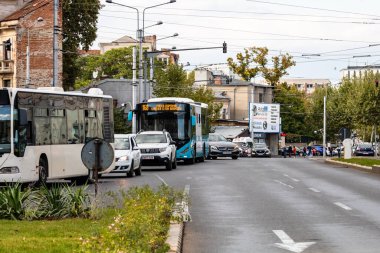 Bükreş, Romanya, 2022 'de trafik sıkışıklığı, trafik yoğunluğu