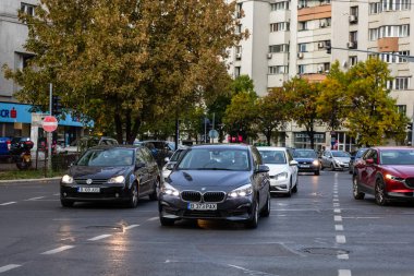 Bükreş, Romanya, 2022 'de trafik sıkışıklığı, trafik yoğunluğu