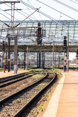 People at Bucharest North Railway Station (Gara de Nord) in Bucharest, Romania, 2023