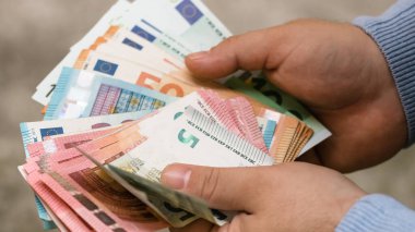 EURO para birimi. Avrupa enflasyonu, EUR parası. Avrupa Birliği parası