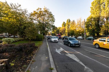 Bükreş, Romanya, 2022 'de trafik sıkışıklığı, trafik yoğunluğu