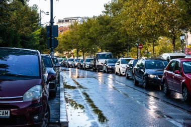 Bükreş, Romanya, 2022 'de trafik sıkışıklığı, trafik yoğunluğu