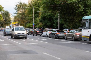 Bükreş, Romanya, 2022 'de trafik sıkışıklığı, trafik yoğunluğu