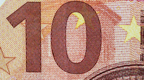 Monnaie Euro Europe Inflation Argent Euros Monnaie Union Européenne — Photo