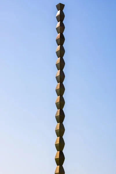 Endless Column Column Infinite Coloana Infinitului Made Constantin Brancusi Targu — Stock Photo, Image